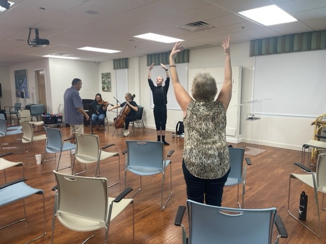 Upward Notes and Azara Ballet Collaboration at Parkinson Place Center